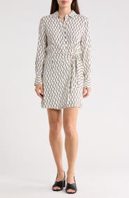 NORDSTROM RACK Long Sleeve Wrap Minidress