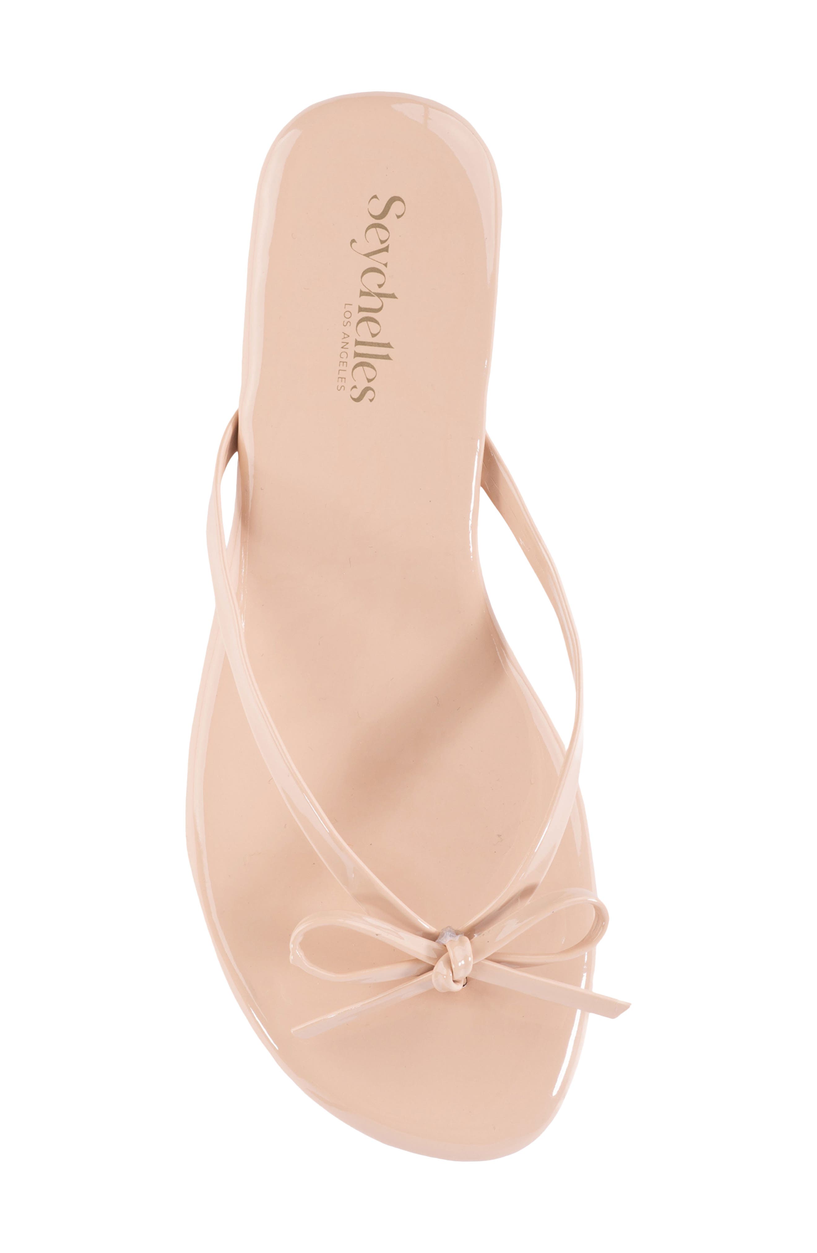 Wish List Flip Flop, Alternate, color, BEIGE
