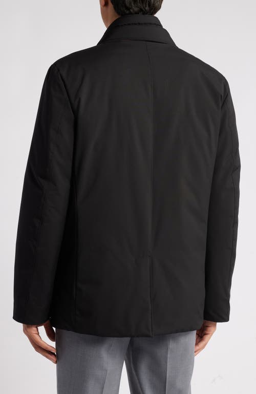 Hart Schaffner Marx Summit Waterproof Jacket With Removable Bib In Black