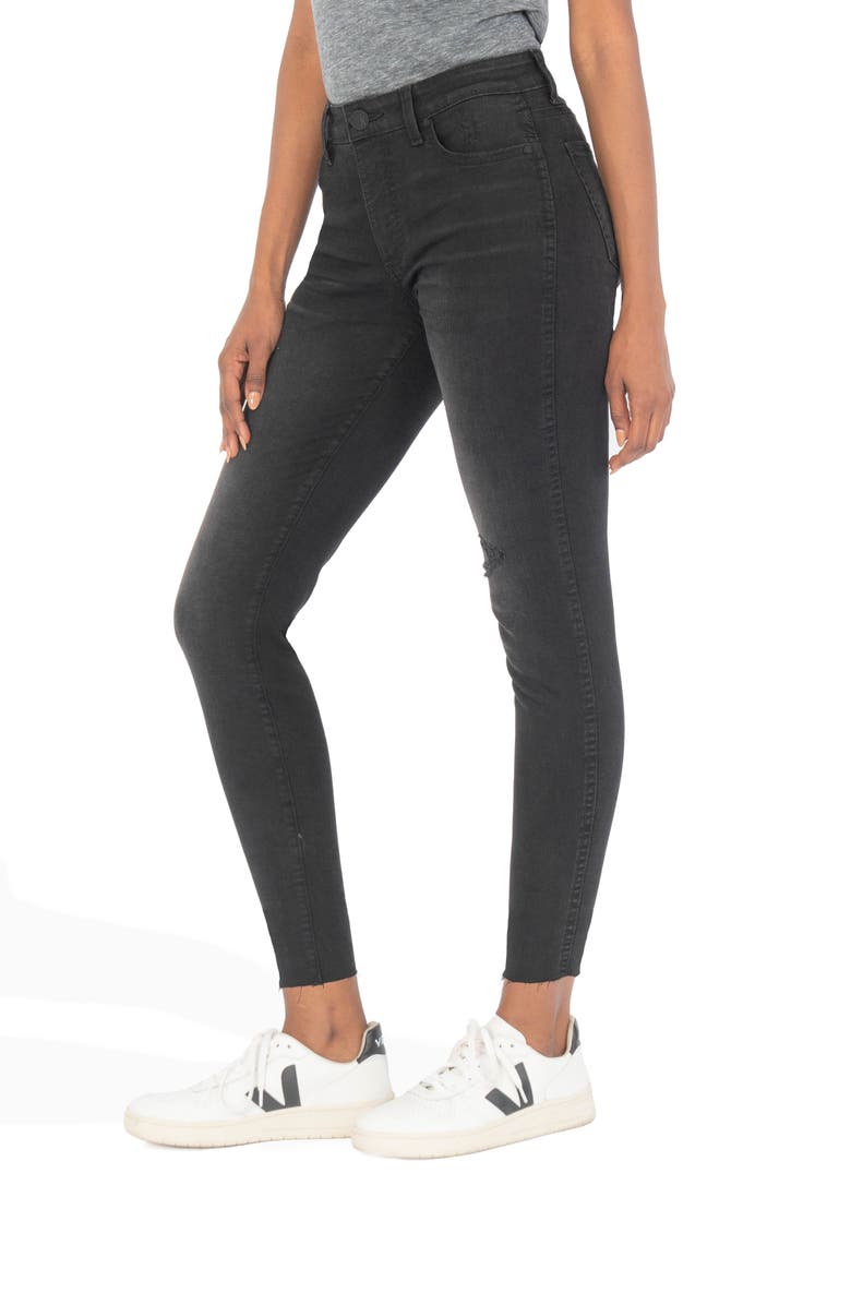 KUT from the Kloth Donna Fab Ab High Waist Ankle Skinny Jeans, Alternate, color,