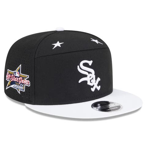 Men's New Era Black/White  Chicago White Sox 2025 MLB All-Star Game Side Patch 9FIFTY Snapback Hat