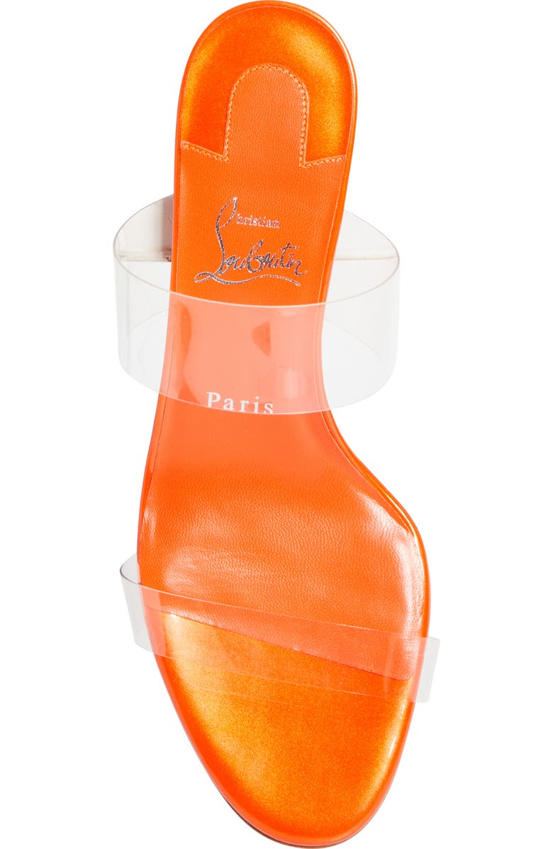 Christian Louboutin Just Nothing Sandal, Alternate, color, Magma/ Lin Magma