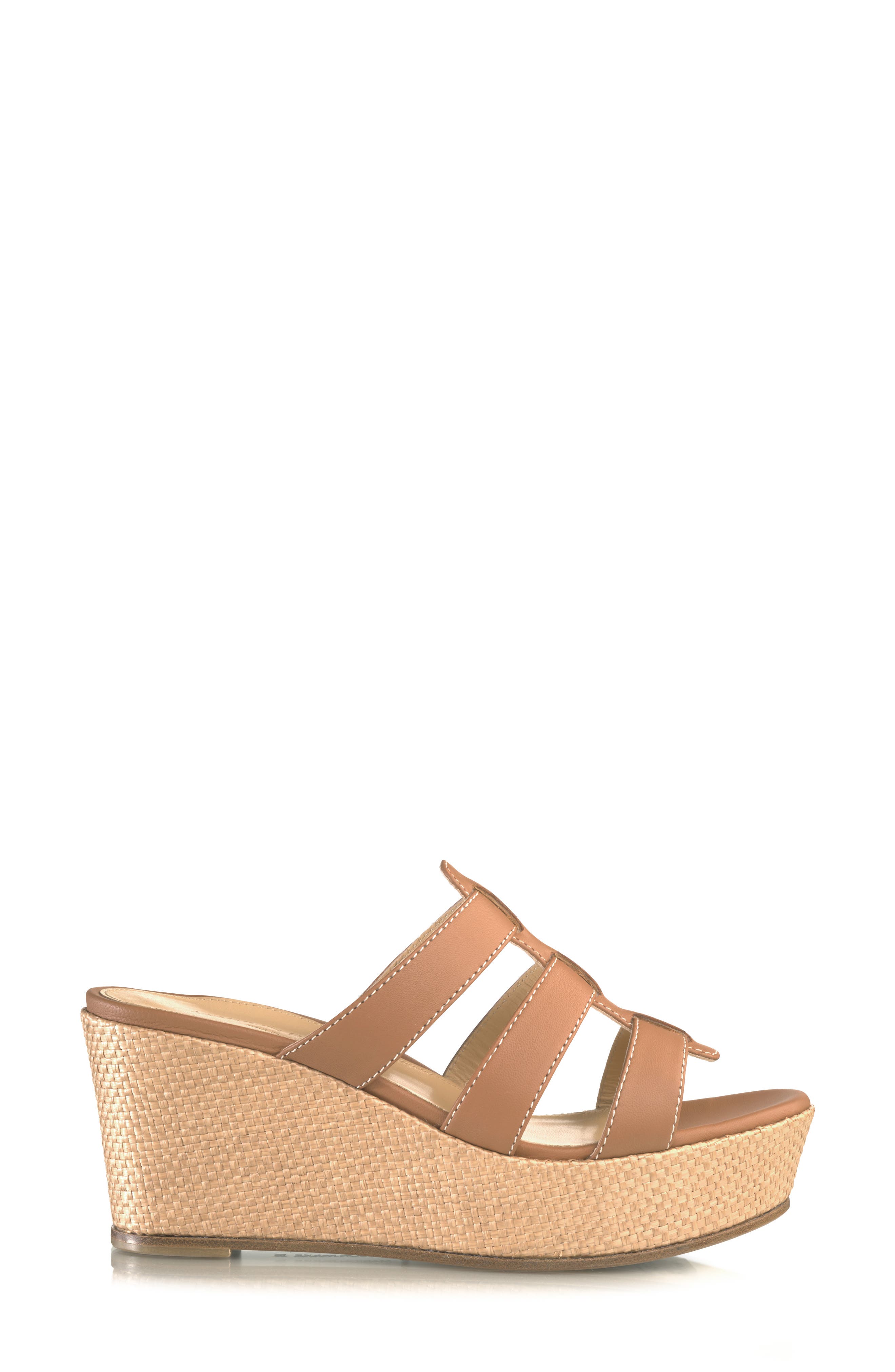 MARION PARKE Page Platform Wedge Slide Sandal, Alternate, color, 