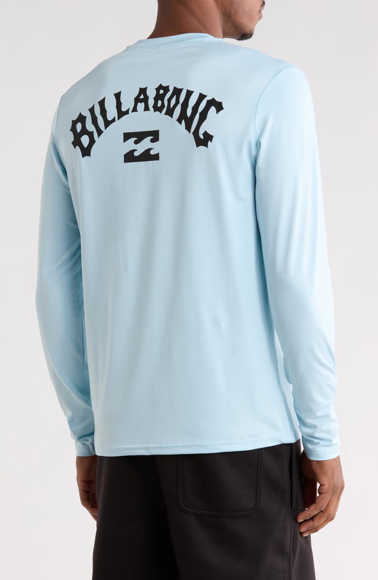 Billabong Fish Long Sleeve Rashguard, Alternate, color, Corydalis Blue