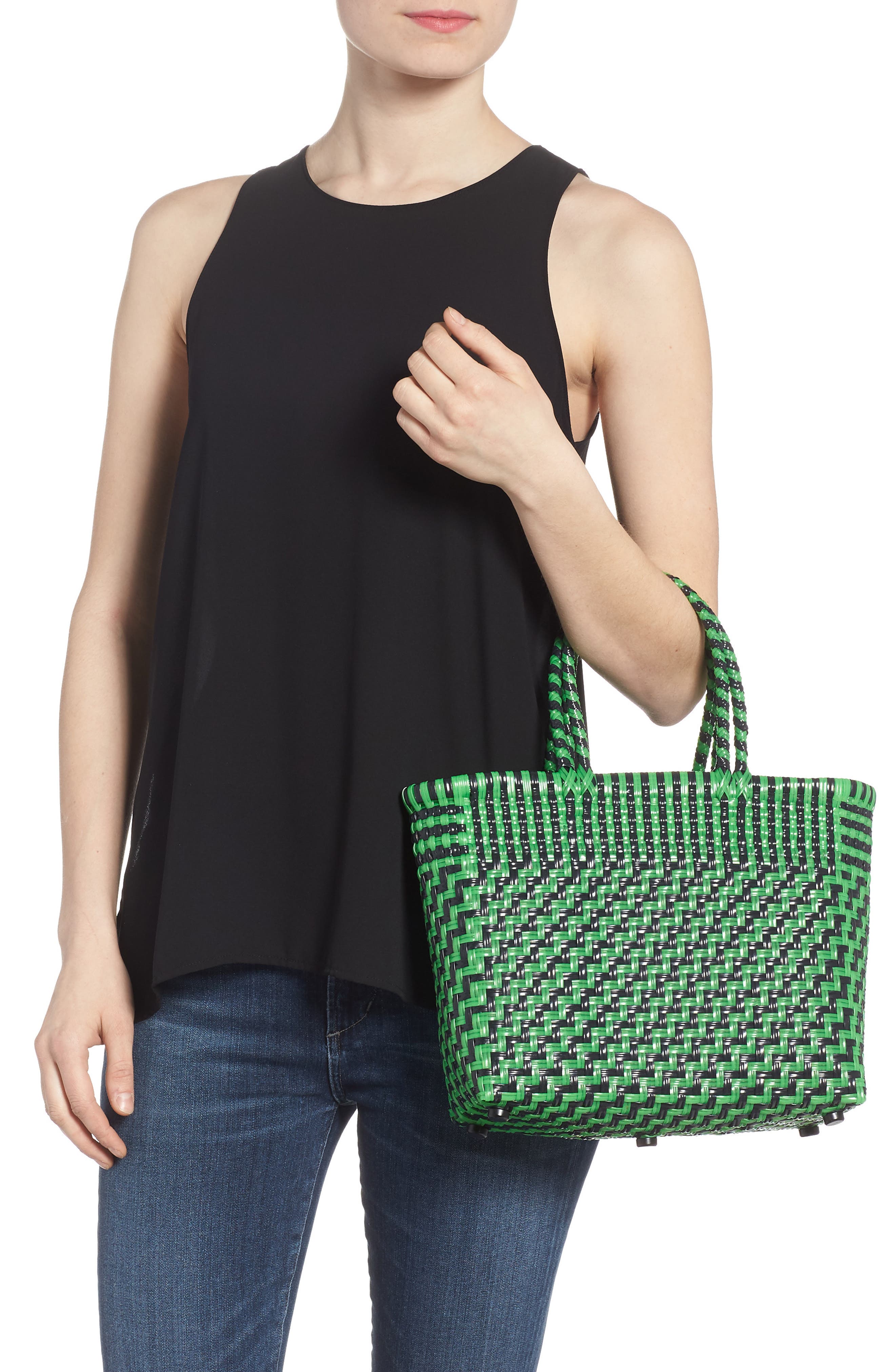 Truss Small Woven Tote, Alternate, color, 