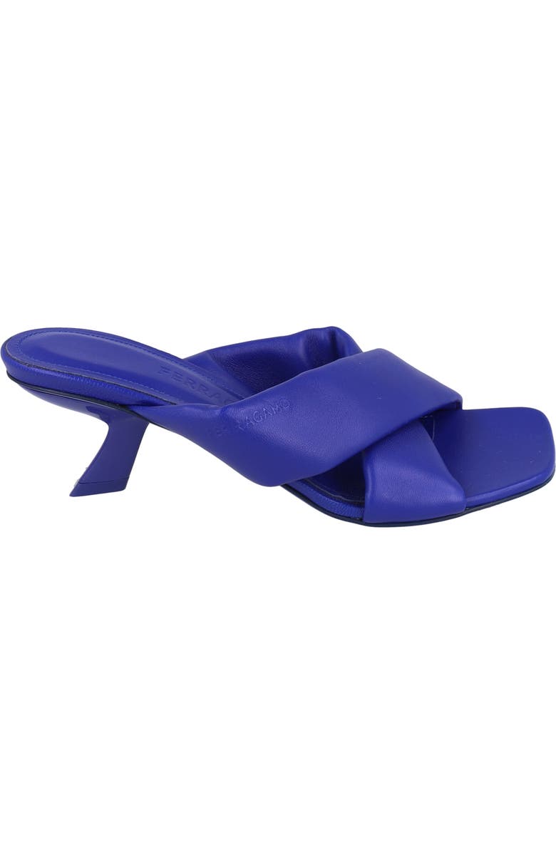 FERRAGAMO Aludra Crossover Slide Sandal, Alternate, color,