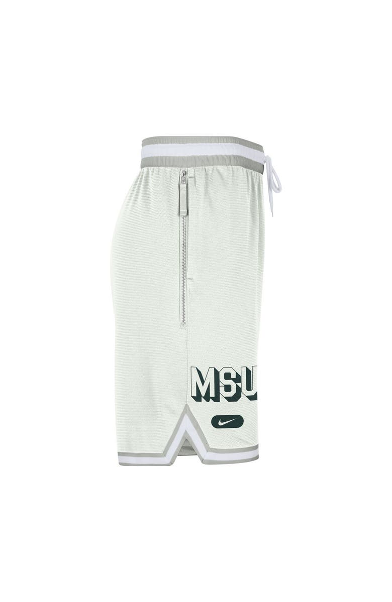 Nike Men's Nike White Michigan State Spartans DNA 3.0 Performance Shorts, Alternate, color, Cream