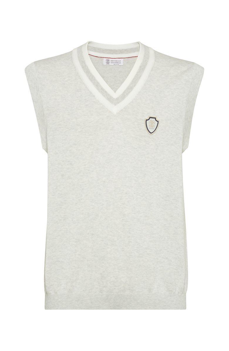 Brunello Cucinelli Cotton vest, Main, color, 