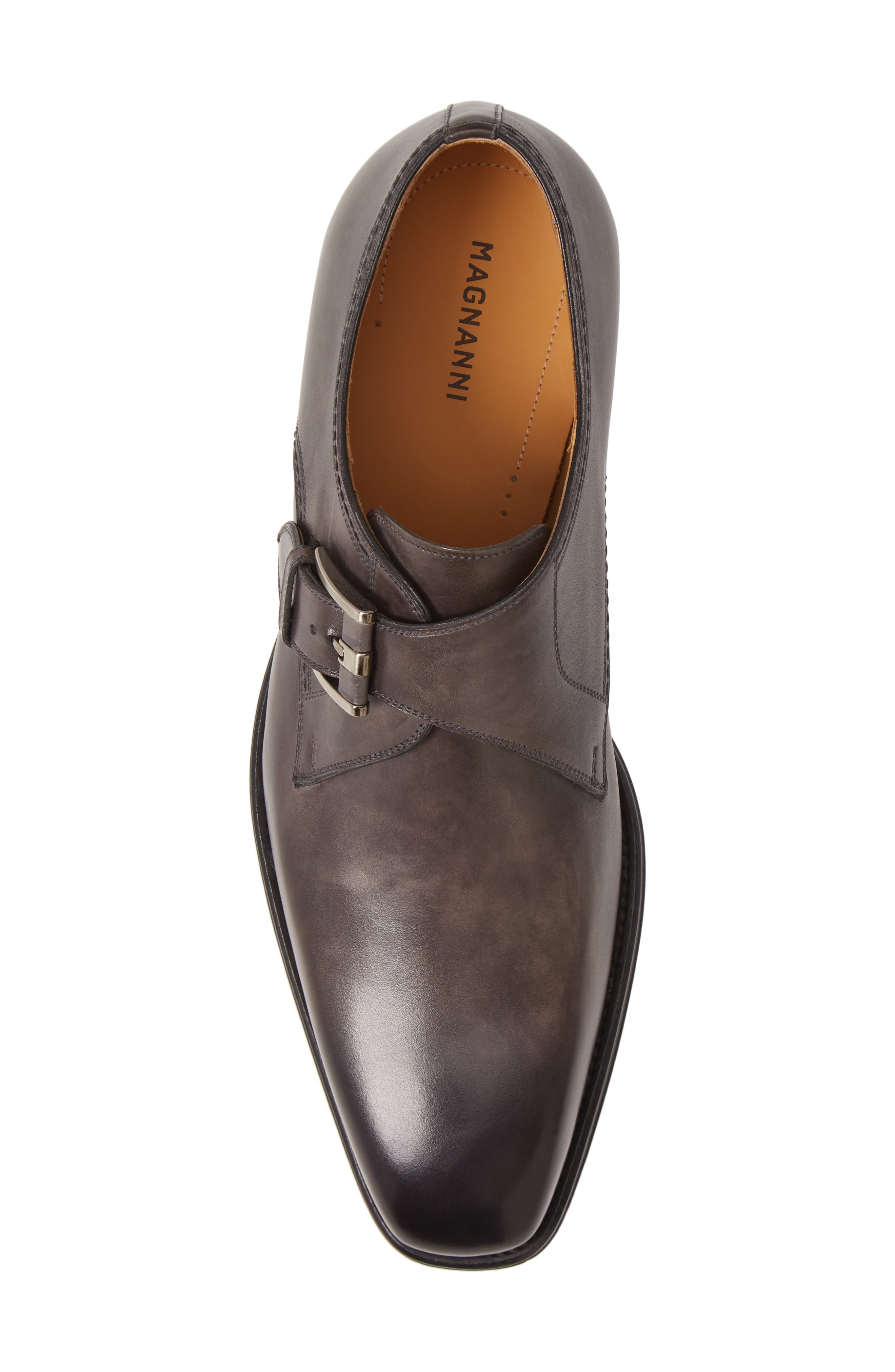 Marco II Monk Strap Shoe, Alternate, color, GREY
