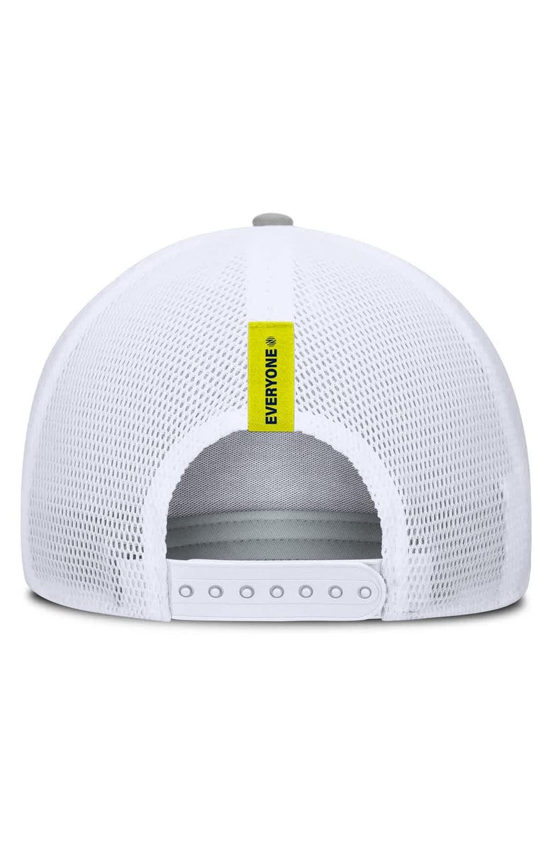 FANATICS Men's Fanatics Heather Gray Nashville SC Low Block Trucker Adjustable Hat, Alternate, color, Heather Gray