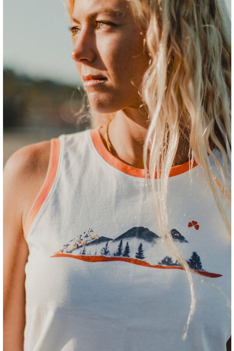Go To Graphic Tank Top, Alternate, color, White