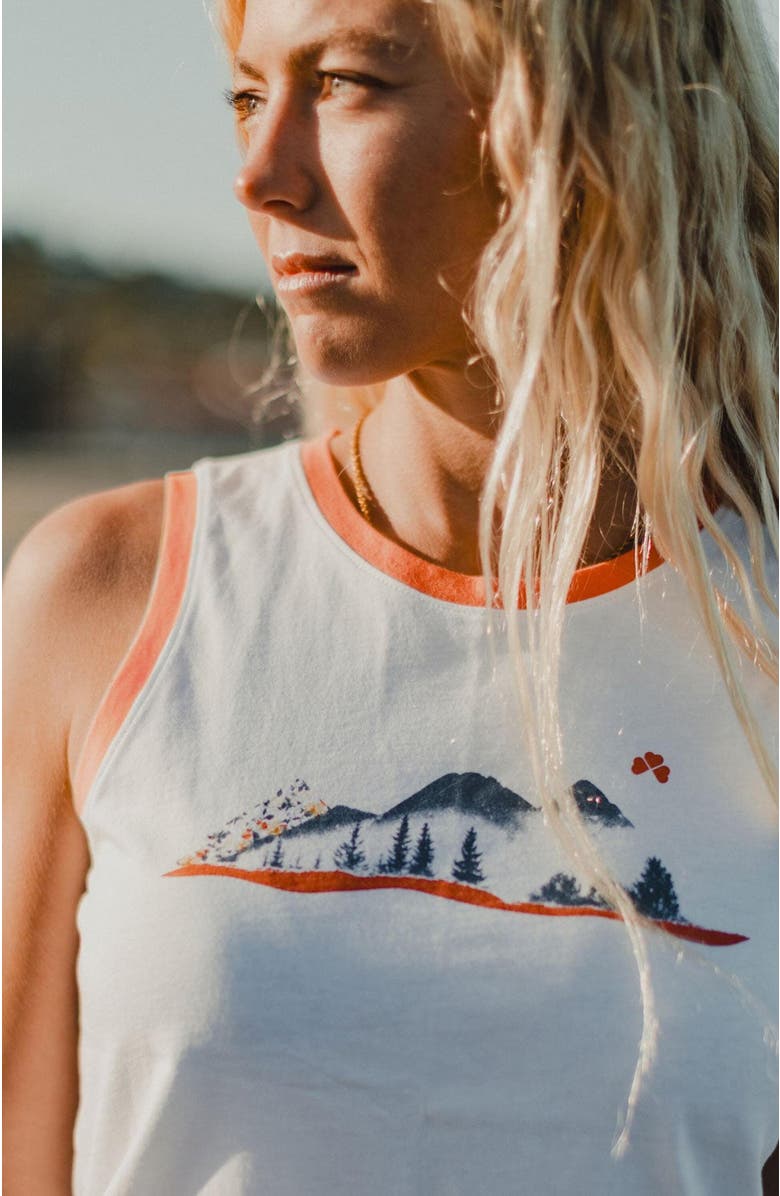 Krimson Klover Go To Graphic Tank Top, Alternate, color, White
