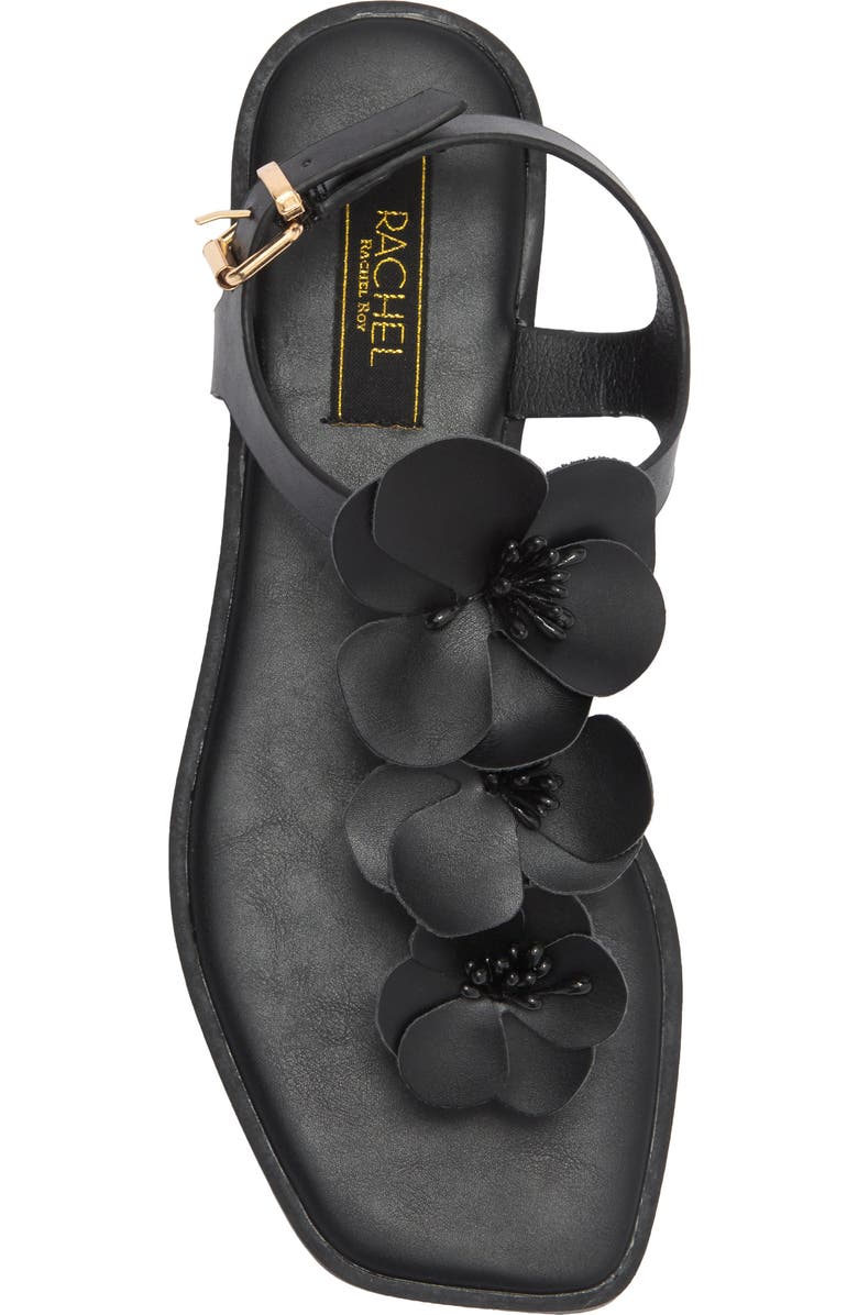 RACHEL Rachel Roy Daisy Floral T-Strap Sandal, Alternate, color,