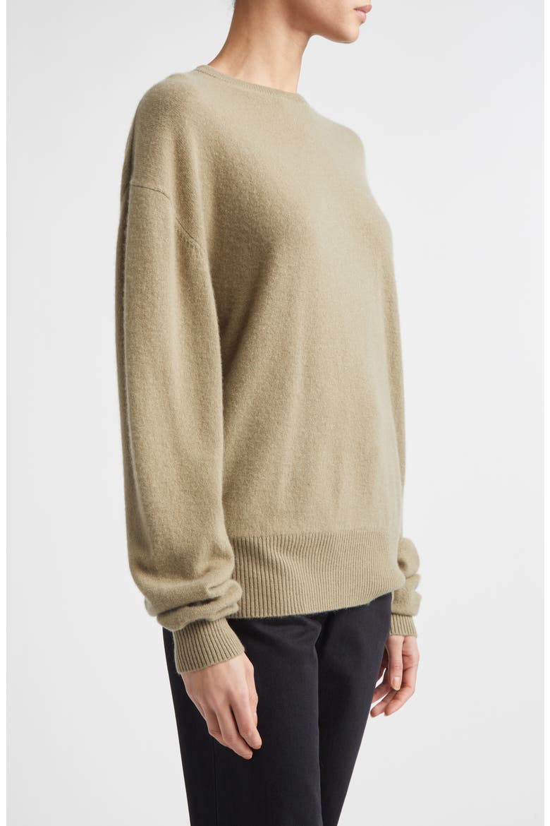 Classic Cashmere Crewneck Sweater, Alternate, color, HAZEL