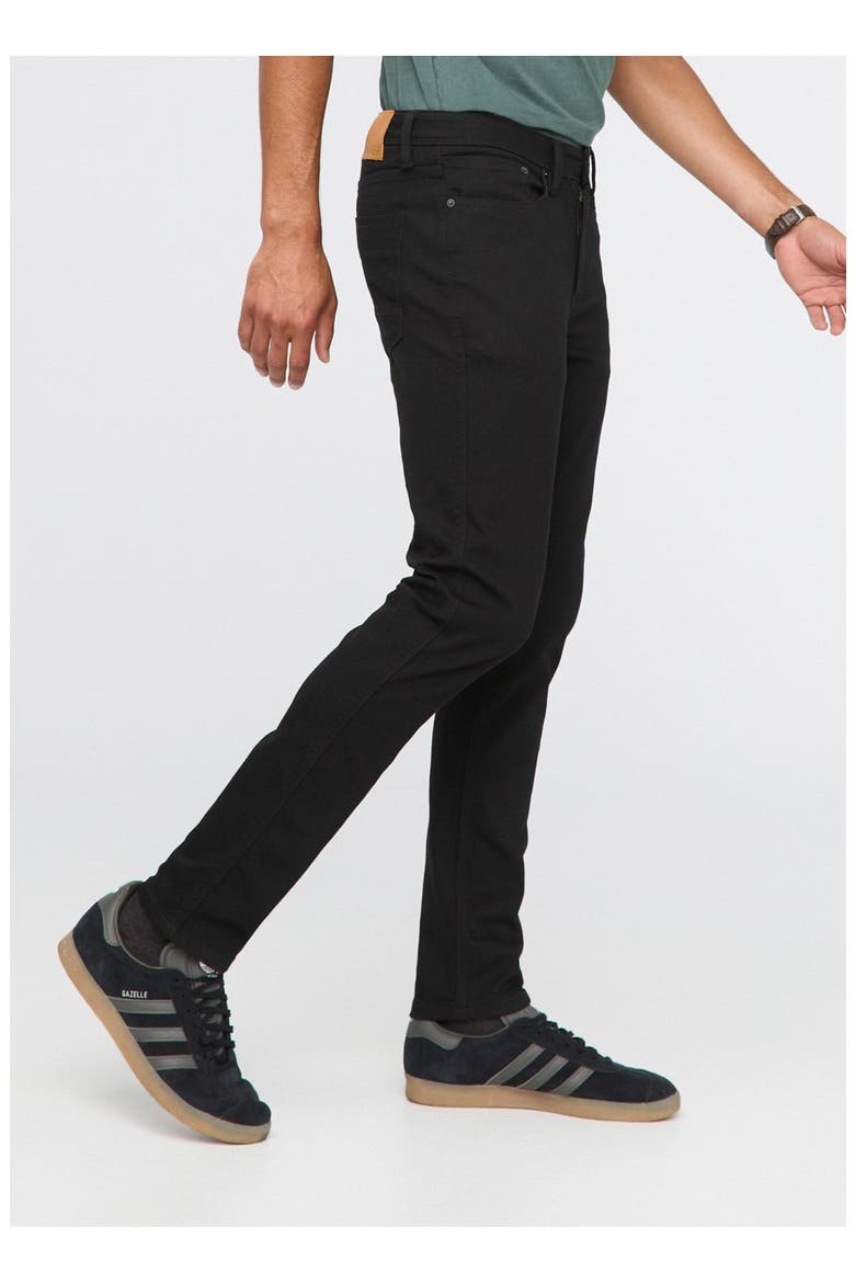 Performance Slim Fit Jeans, Alternate, color, BLACK