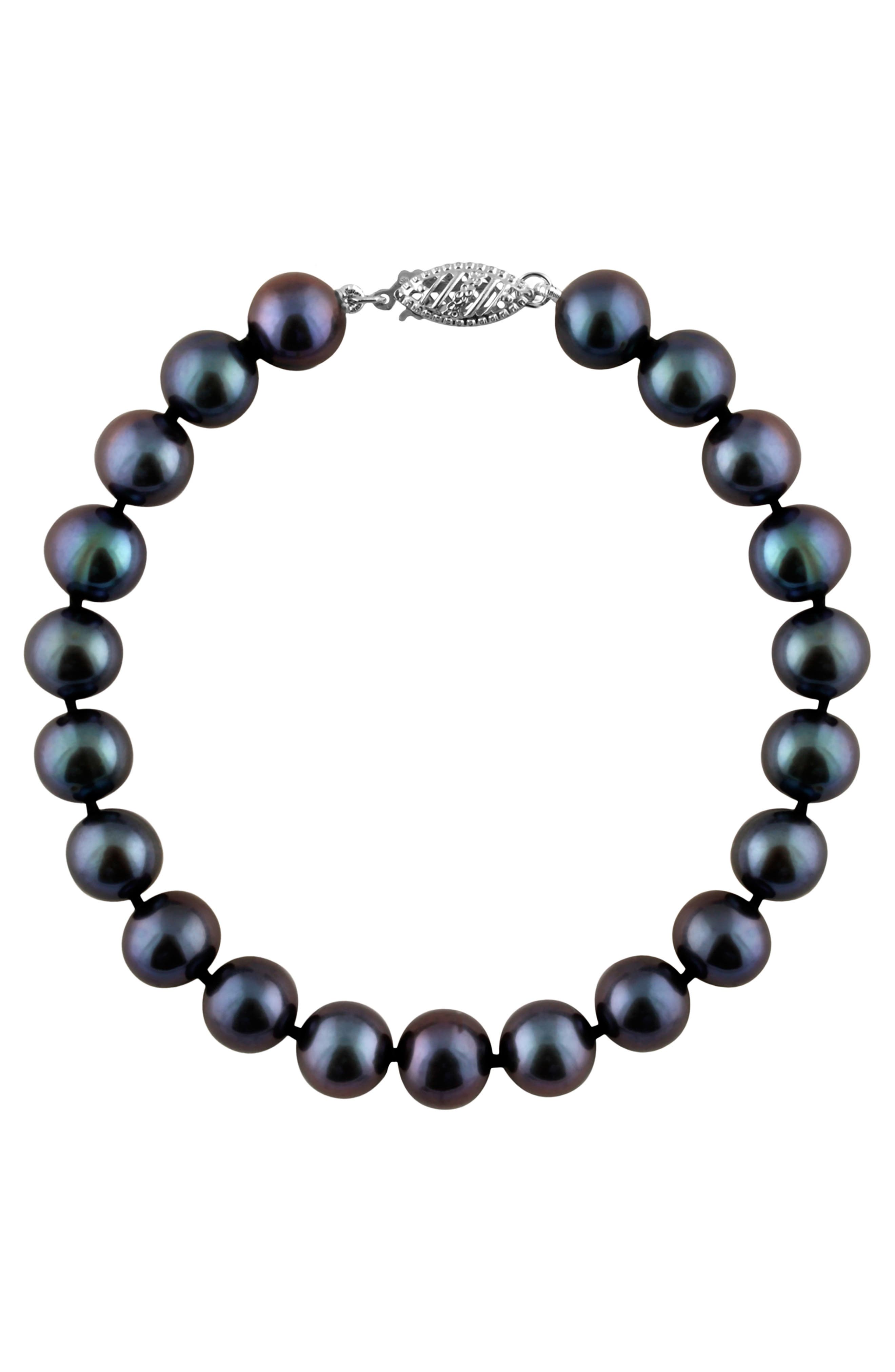 SPLENDID PEARLS 9-10mm Cultured Freshwater Pearl Necklace