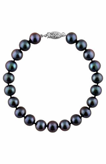 SPLENDID PEARLS 9-10mm Cultured Freshwater Pearl Necklace