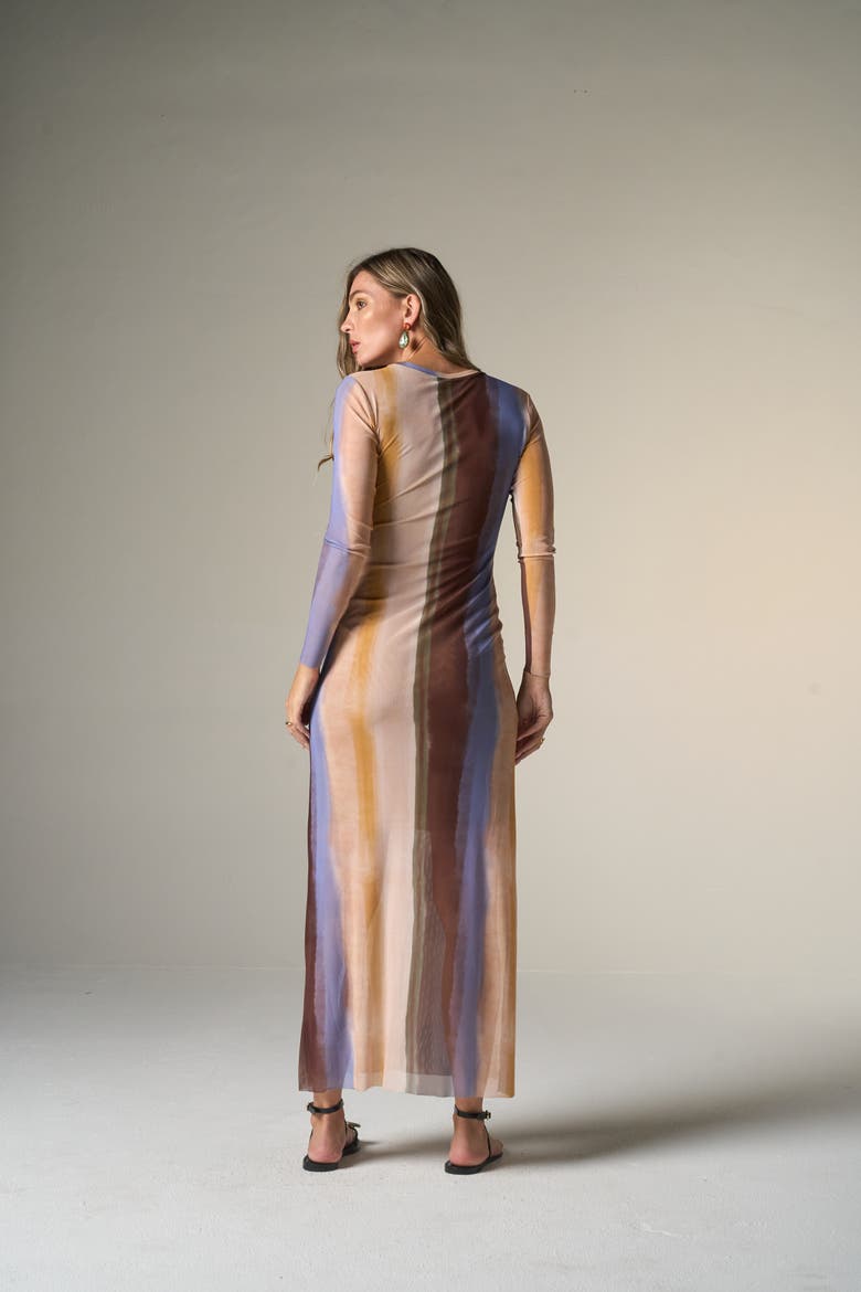 Petra Dress, Alternate, color, Blue Multi