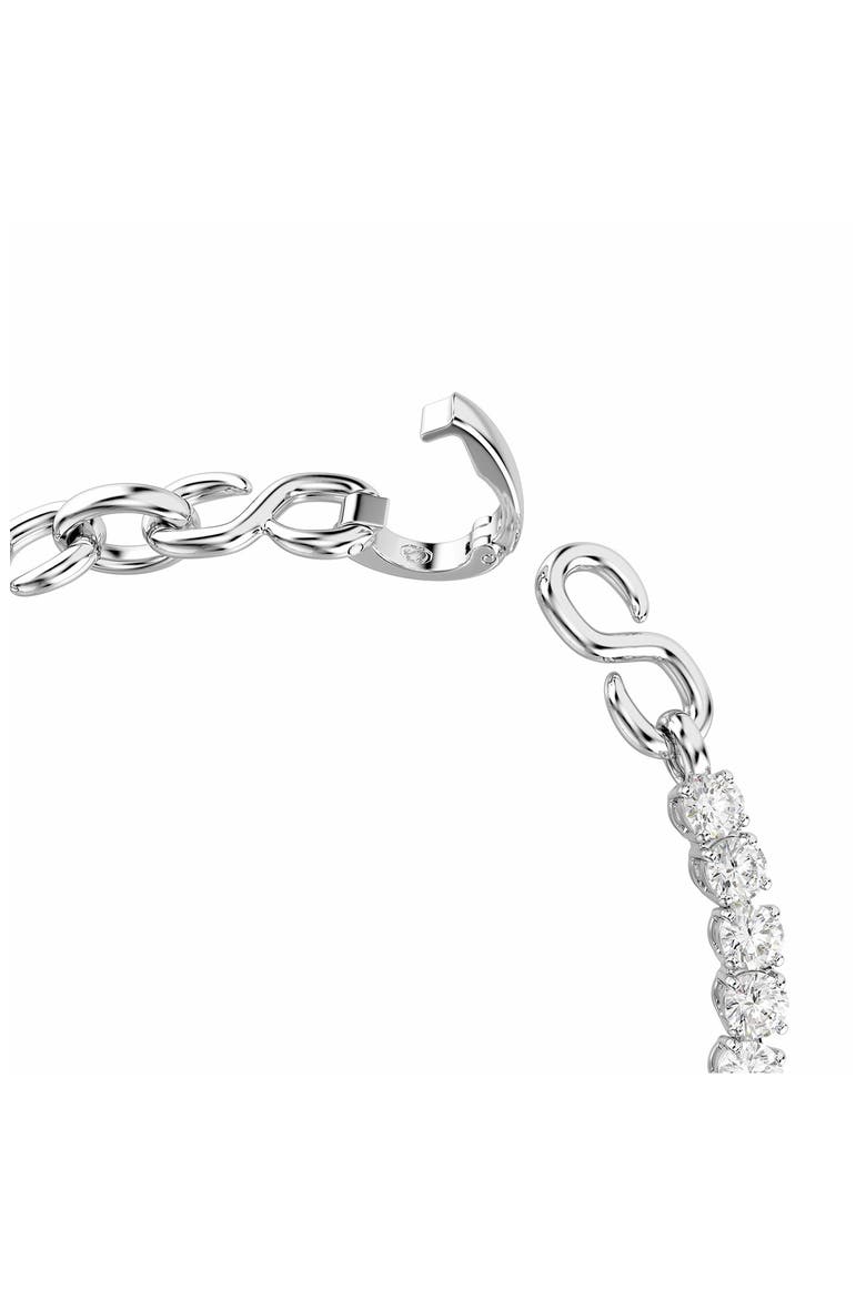 Matrix Mixed Chain Bracelet, Alternate, color, WHITE RHODIUM