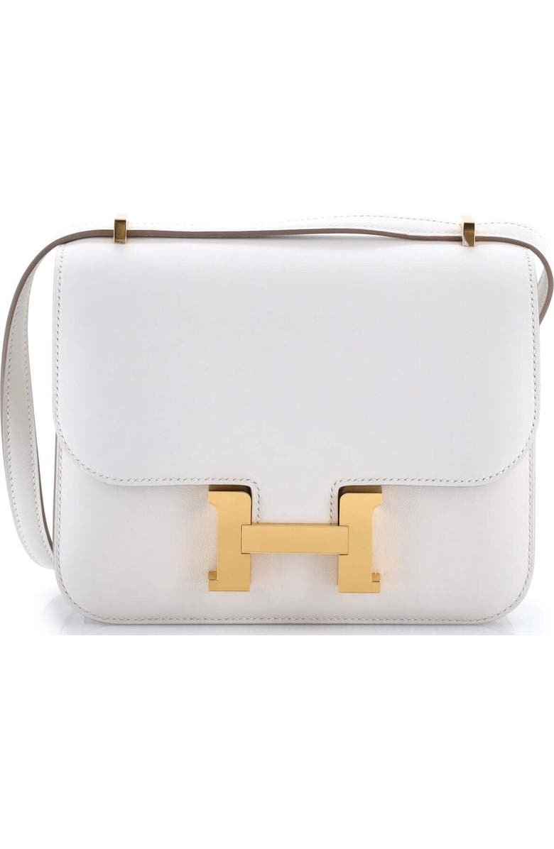 Pre-Owned Hermes Constance NM Bag Swift 18, Main, color, Gris Pale