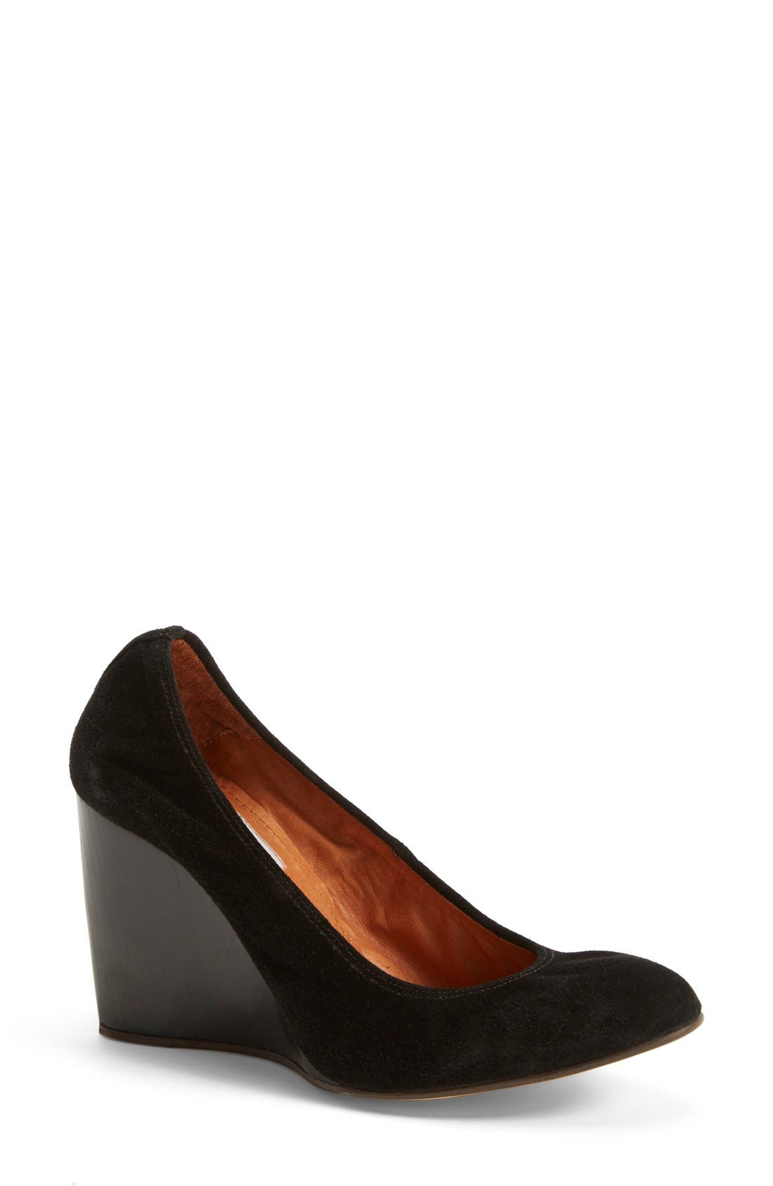 Lanvin Wedge Pump, Main, color, 
