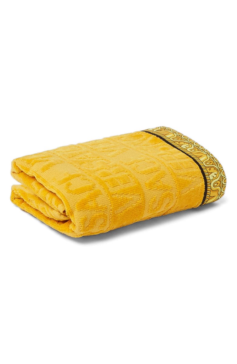 Versace I Heart Baroque Guest Towel, Main, color,