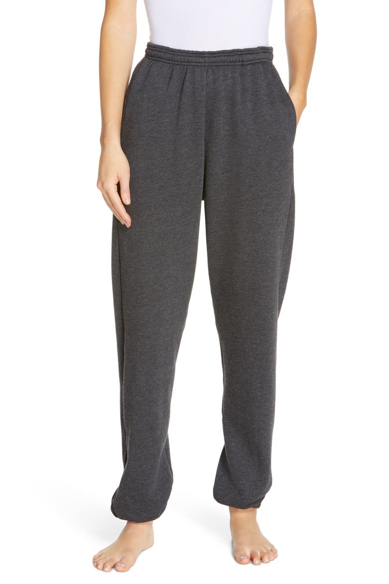 Unisex Lounge Joggers, Main, color, BLACK