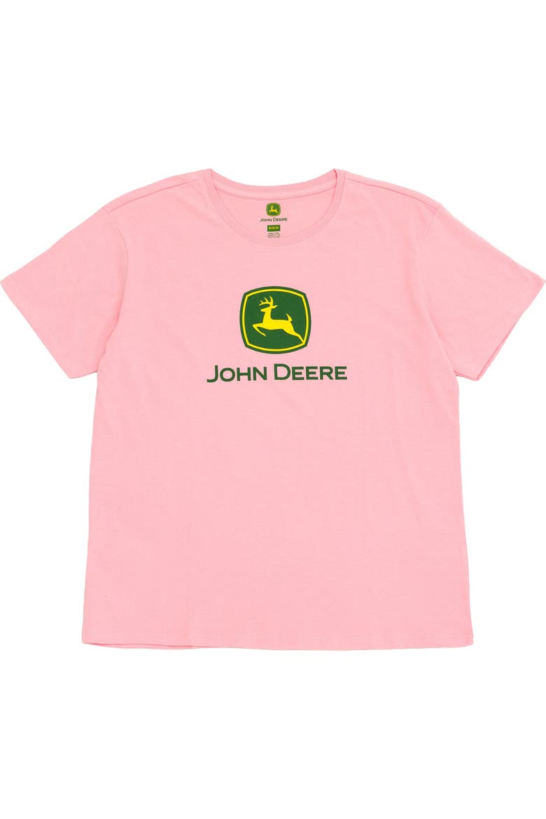 Short Sleeve Graphic T-Shirt, Main, color, Bright Pink