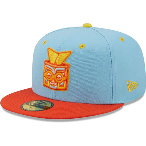 Men's New Era Light Blue/Orange Rayados de Winston-Salem Copa De La Diversion 59FIFTY Fitted Hat