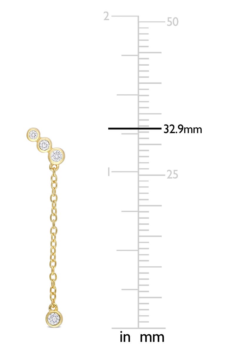 Created Forever Lab Grown Diamond Drop Earrings - 0.21ct., Alternate, color, 