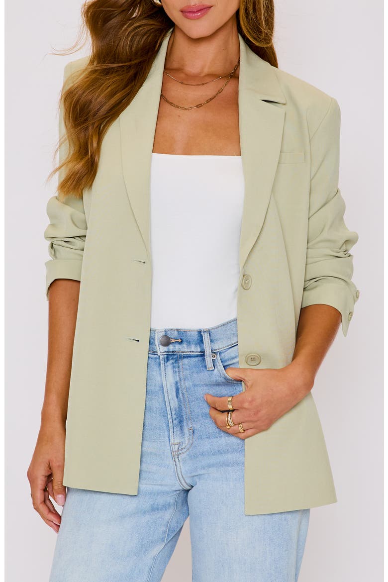 Mari Relaxed Fit Blazer, Main, color, SAGE