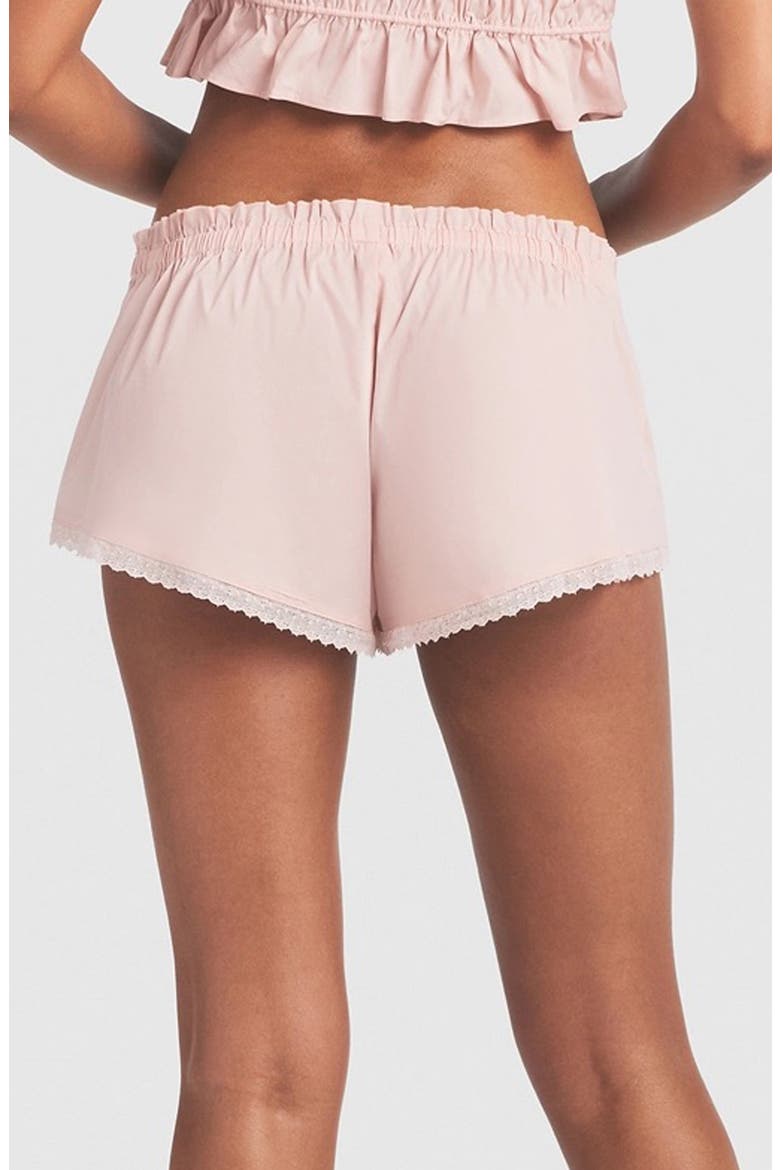 Poplin Apparel Shorts, Alternate, color, DUSTY PINK