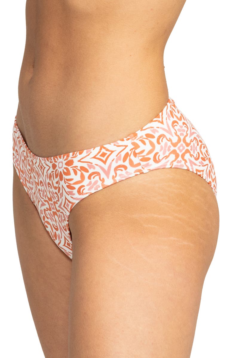 Roxy Fresco Tile Hipster Bikini Bottoms, Alternate, color,