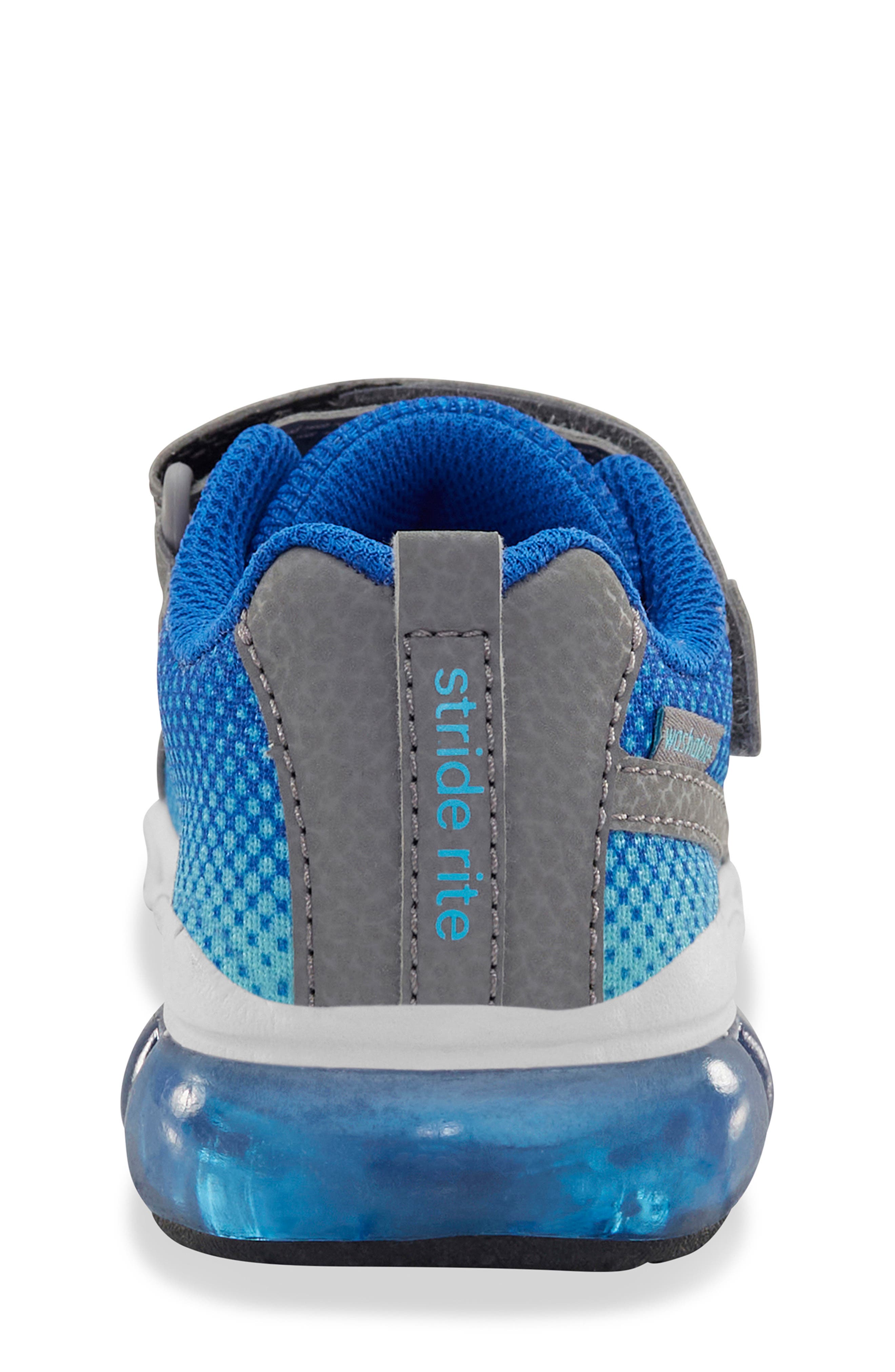 Stride Rite Made2Play<sup>®</sup> Light-Up Surge Bounce Sneaker, Alternate, color, Grey
