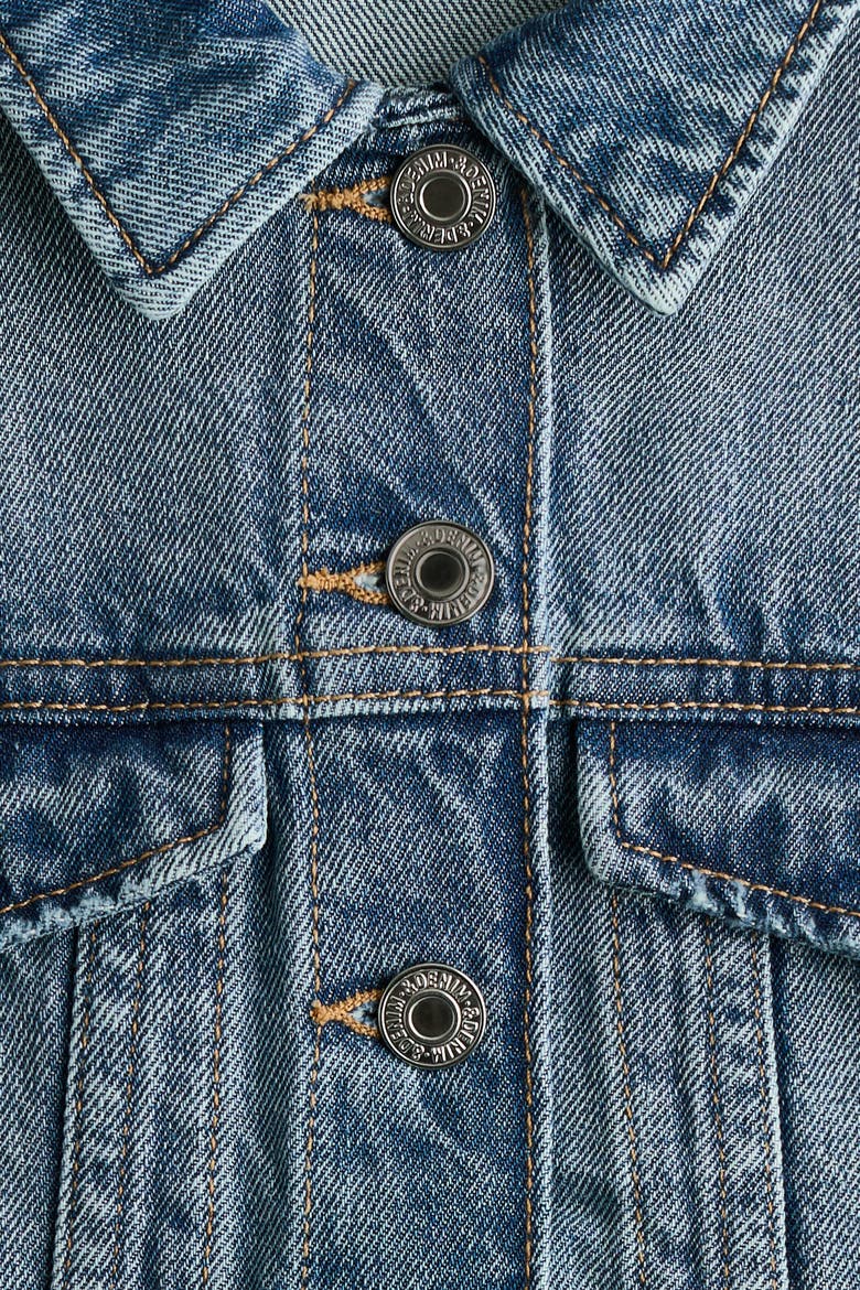 Denim Jacket, Alternate, color, Denim blue