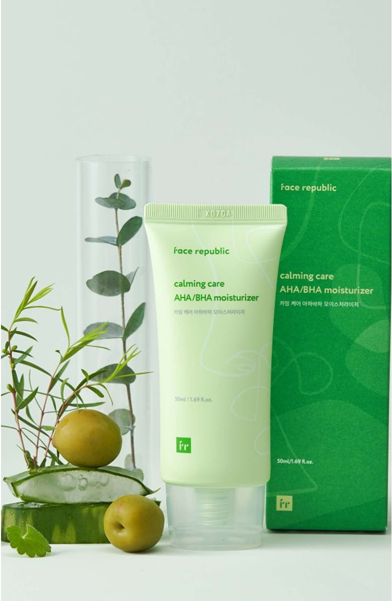 Face Republic Calming Care AHA/BHA Moisturizer, Alternate, color, NO COLOR