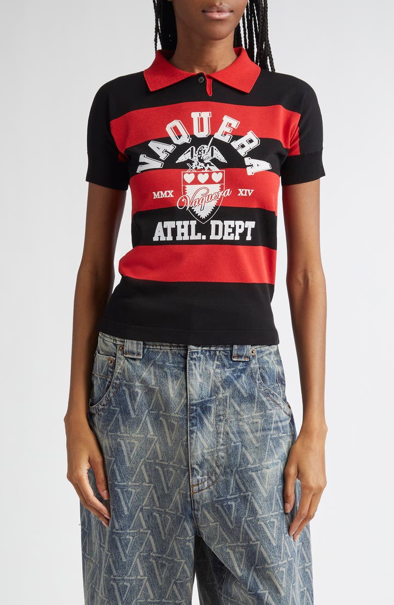 Vaquera Stripe Polo, Main, color, 