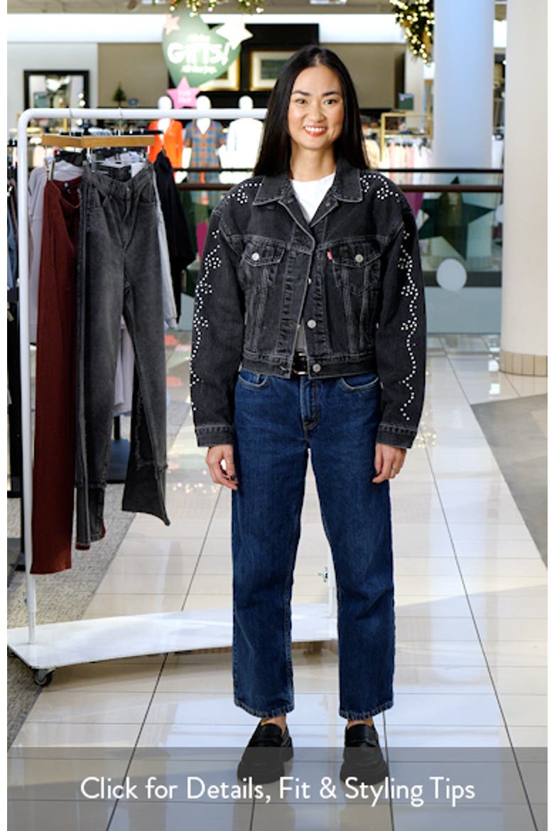 Shrunken '90s Beaded Denim Trucker Jacket video