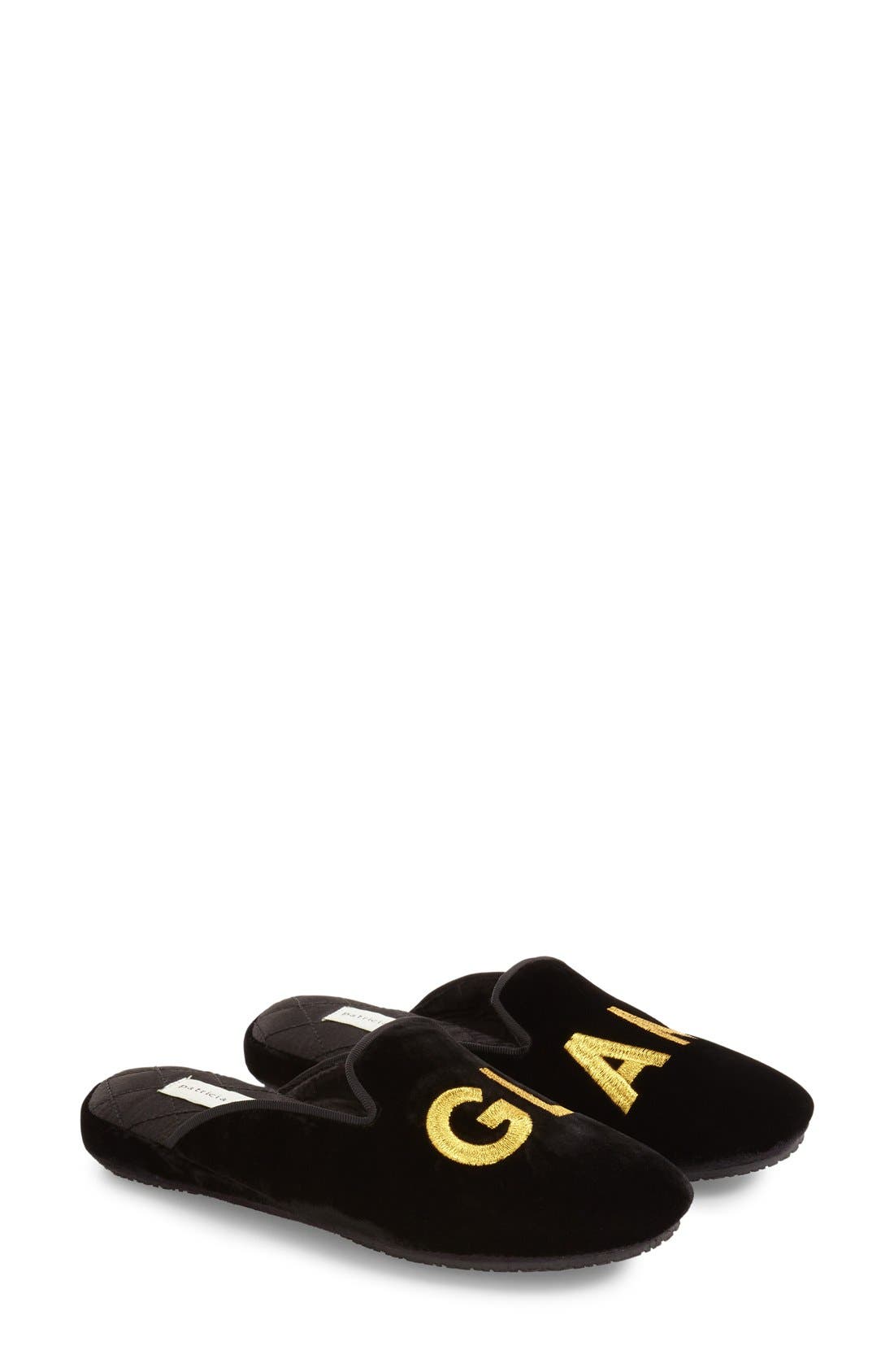 patricia green 'Glam' Scuff Slipper, Alternate, color, 