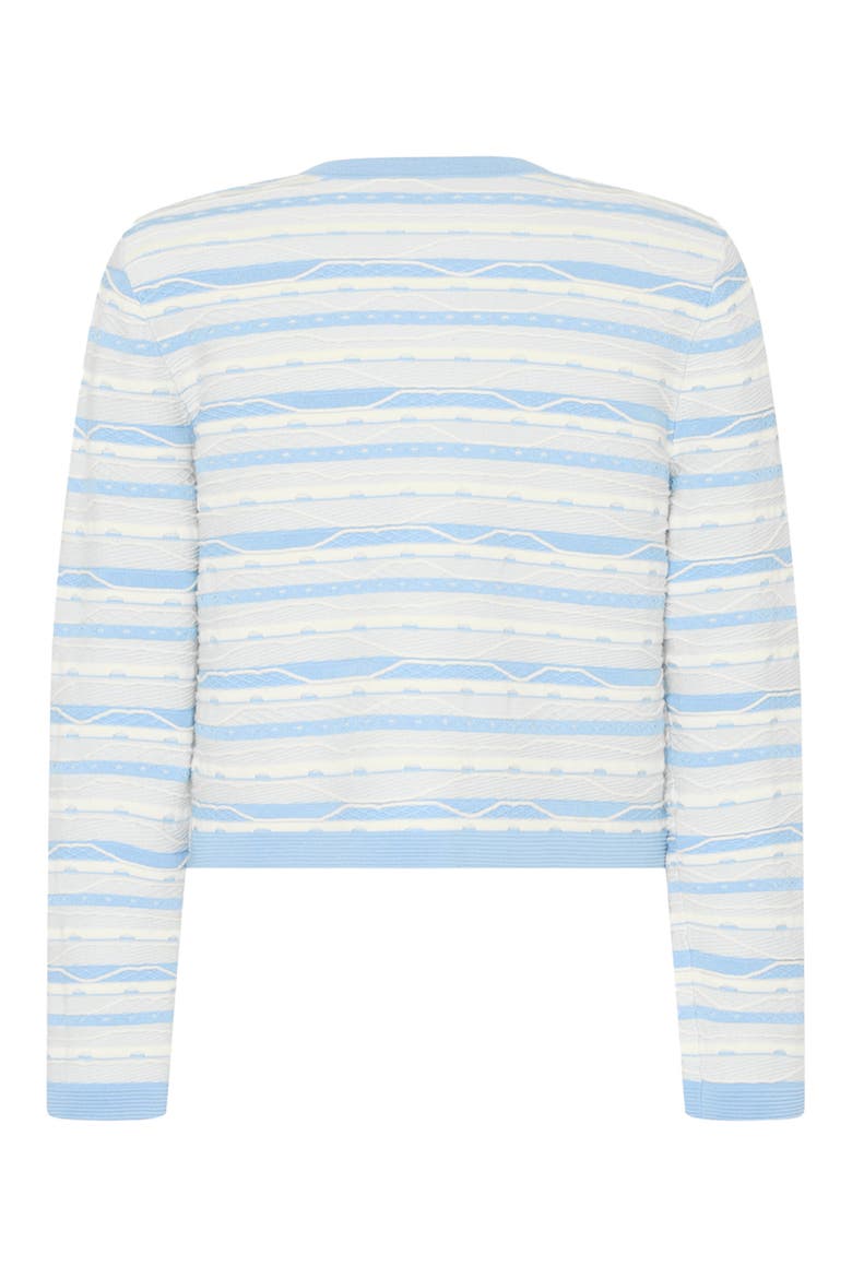 Skye Stripe Cardigan, Alternate, color, BLUE MULTI