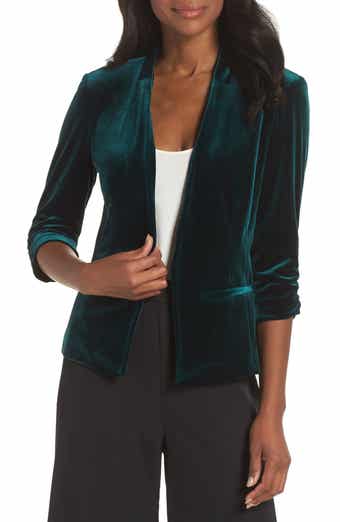 Eliza J Velvet Blazer