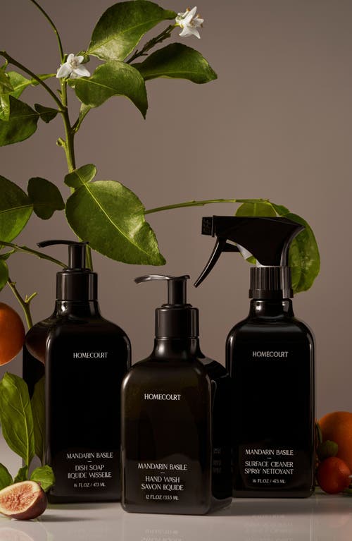 Homecourt Neroli Leaf Dish Soap In Black