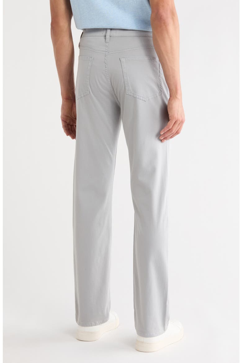Modern Straight Leg Five-Pocket Twill Pants, Alternate, color, CLOUDSTONE
