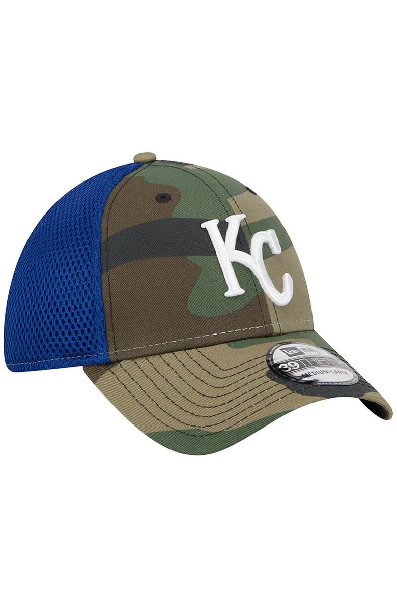 New Era Men's New Era Camo Kansas City Royals Team Neo 39THIRTY Flex Hat, Alternate, color, Camo