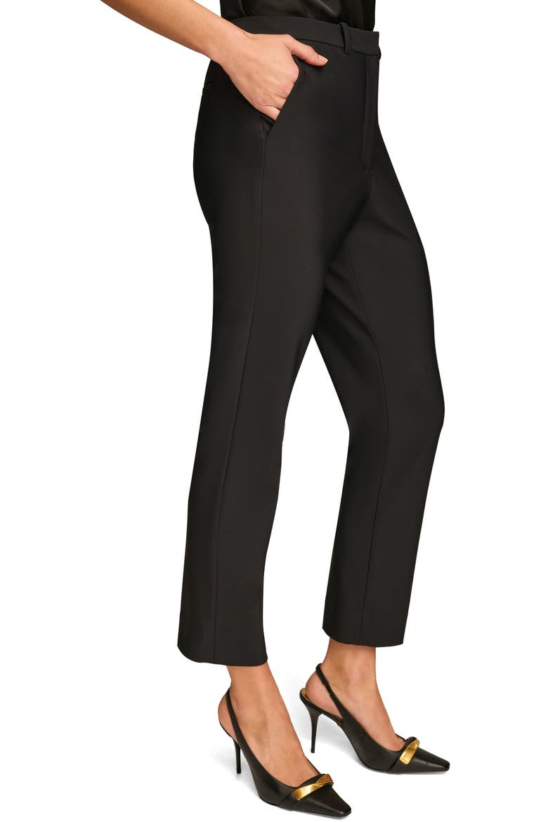 Slim Ankle Pants, Alternate, color, BLACK
