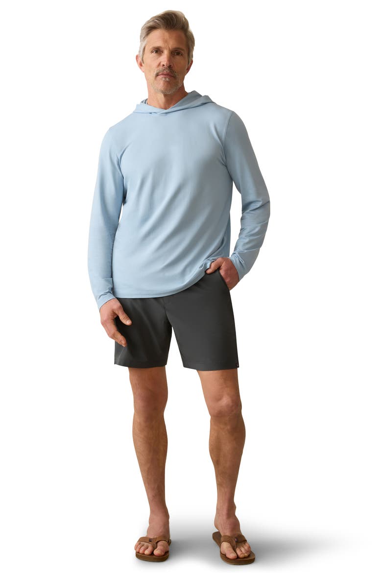 Shorelite UPF Water Repellent Hoodie, Alternate, color, BLUE BREEZE