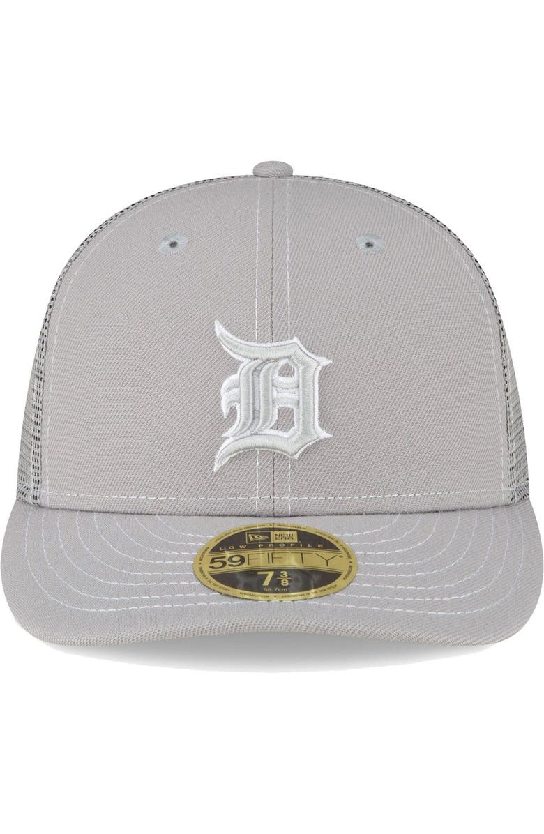 New Era Men's New Era Gray Detroit Tigers 2023 On-Field Batting Practice Low Profile 59FIFTY Fitted Hat, Alternate, color,