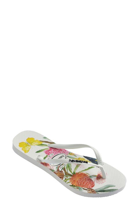 Slim Flora Flip Flop (Women)