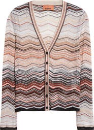 Missoni Zigzag Lamé Cardigan