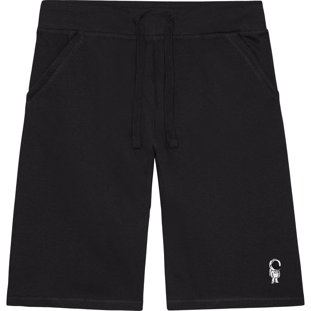 Dalix Mens Astronaut Midweight Fleece Short In Black